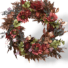 Rust Red Sunflower Front Door Wreath