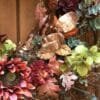 Rust Red Sunflower Front Door Wreath