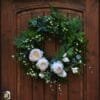 Peony & Magnolia Front Door Wreath