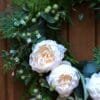 Peony & Magnolia Front Door Wreath