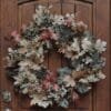 Metallic Copper Oak Leaf Front Door Wreath