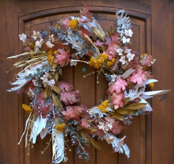 Bohemian Farmhouse Fall Front Door Wreath