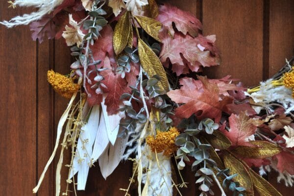 Bohemian Farmhouse Fall Front Door Wreath