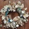 Autumn White Pumpkin Front Door Wreath