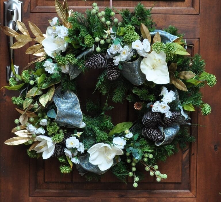 Amaryllis Rose Wreath