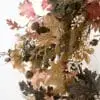 Metallic Copper Oak Leaf Front Door Wreath