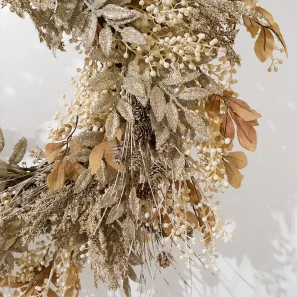 Close Up_Frosted Winter Wreath