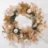 Autumn White Pumpkin Front Door Wreath