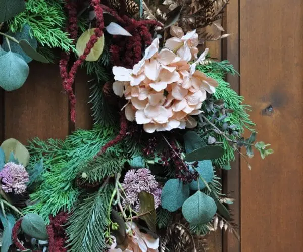 Foraged Wintergreen Wreath