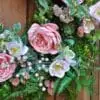 Blush Rose & Hellebore Designer Spring Wreath Blush Rose & Hellebore Designer Spring Wreath