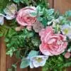 Blush Rose & Hellebore Designer Spring Wreath Blush Rose & Hellebore Designer Spring Wreath