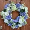Hydrangea Heaven Designer Real Touch Wreath Hydrangea Heaven Designer Real Touch Wreath with Blushing Bride, Mophead, Limelight and Endless Summer Blooms