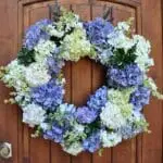 Hydrangea Heaven Real Touch Designer Wreath