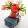 Tulip Ranunculus Mini Satchel Bouquet Orange
