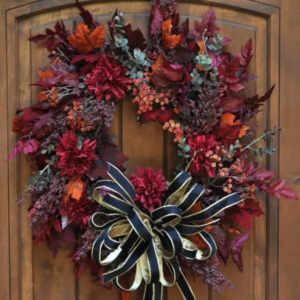 Bloodmoon Autumn Wreath Bloodmoon Autumn Designer Wreath