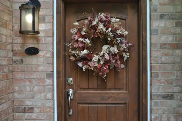Cinnamon Sugar Spiced Autumn Wreath