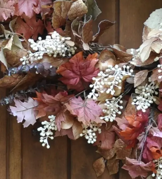 Cinnamon Sugar Spiced Autumn Wreath