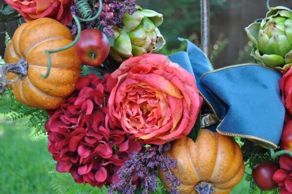 Fruit Loop Autumn Wreath