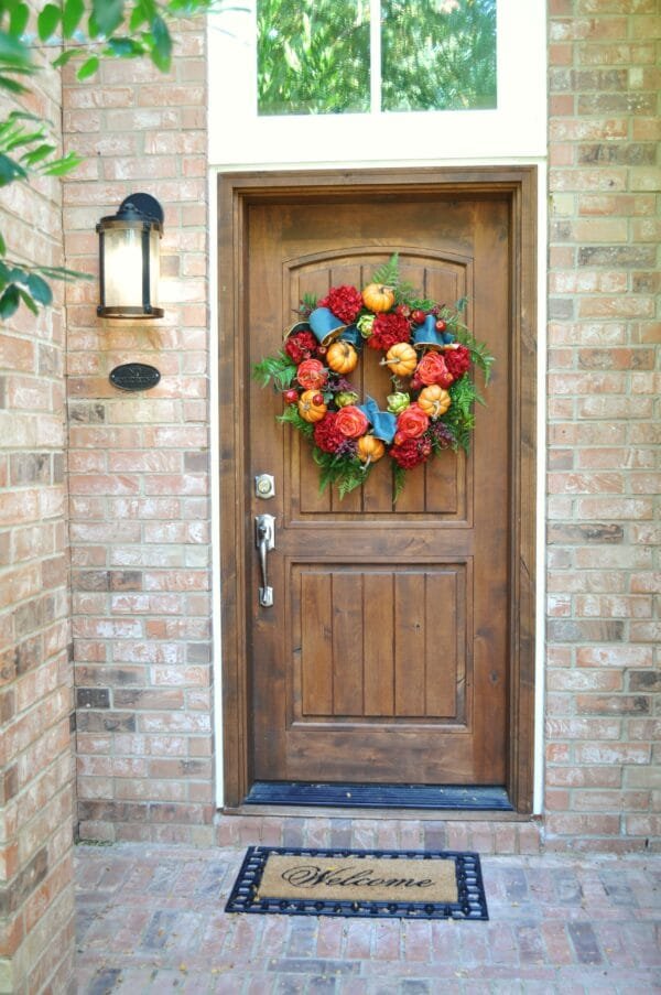 Fruit Loop Autumn Wreath