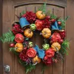 Fruit Loop Autumn Wreath