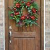 Magnolia Apple Christmasfulldoor Magnolia Apple Christmas Wreath