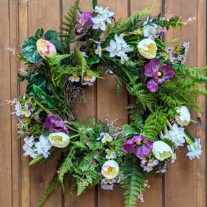 Woodland Meadows Spring Wreath or Floral Table Arrangement
